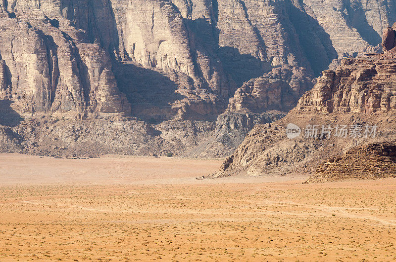 Wadi Rum沙漠景观